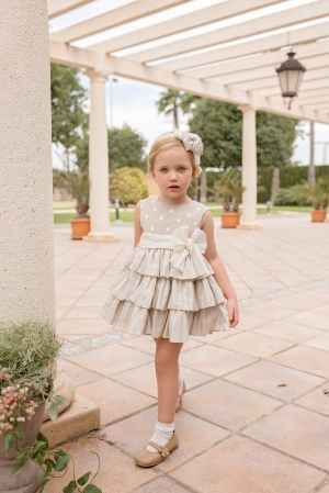 VESTIDO LINO DE LA FIRMA DOCE PETIT